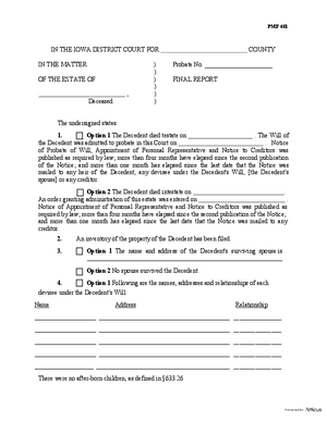 Thumbnail of Iowa Form Final Report